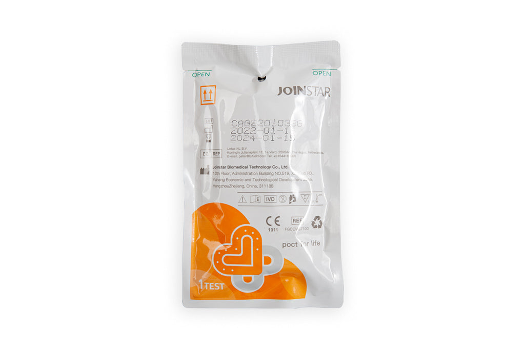 1er Pack | JOINSTAR Laien-Antigentest - Selbsttest für Zuhause - CE 1011 zertifiziert, im praktischen SOFTPACK