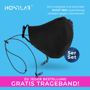 Stoffmaske mit antiviraler und antibakterieller Fasertechnologie