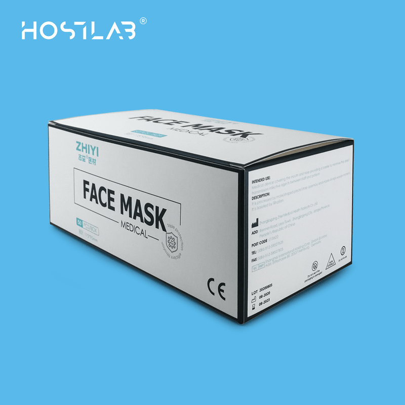 Medizinische Maske TYP I (BFE ≥ 95%) 100 Stück, CE-Kennzeichnung